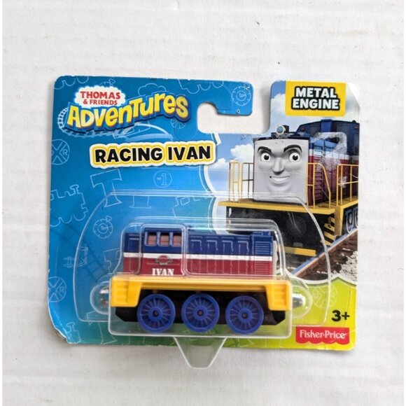 Thomas & Friends Adventures Racing Ivan NIB Fisher Price Diecast Metal Engine - Picture 1 of 5